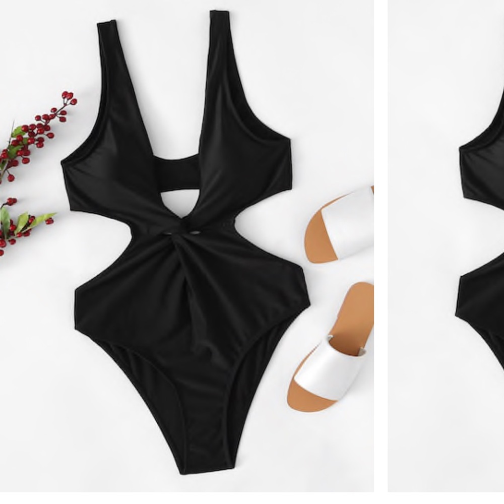 One piece bathing suit